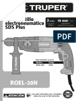 Rotomartillo Industrial SDS Plus, 2 Joules, 650 W