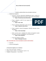 MODELO DO RELATÓRIO E ATA DO ESTÁGIO DA MANHÃ