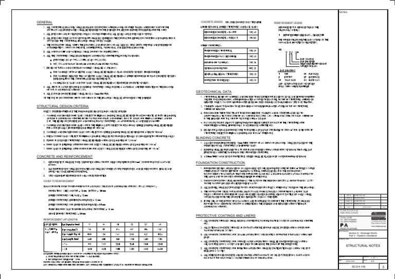 Concrete Foundation Structural Notes Pdf Civil Engineering