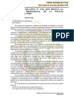 Decreto Legislativo #1318, Que Regula La Formación Profesional de La Policía