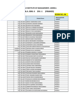 Updated T.Y.B.B.A. Sem.-5 Specialization List