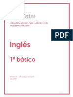 Ficha Curricular - 1ro Basico