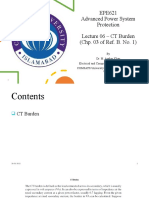 EPE 621-Lecture 06 - CT Burden