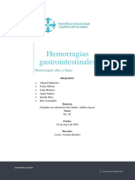 Hemorragias Gastrointestinales
