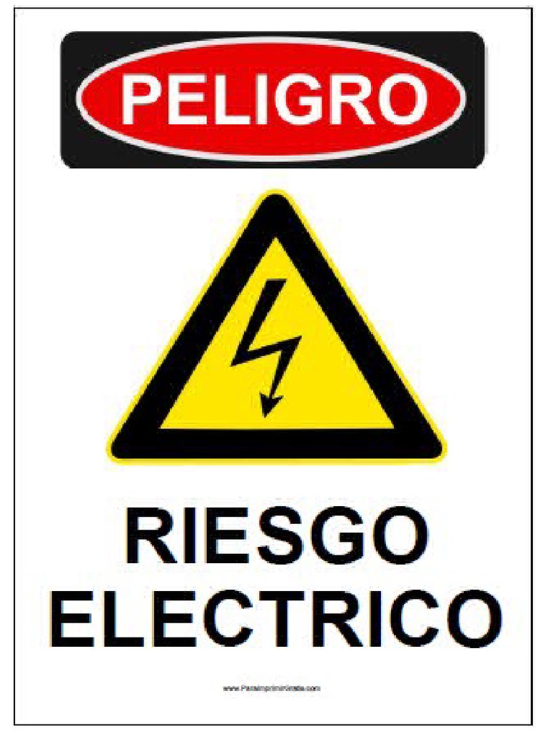 Señaletica de Riesgo Electrico | PDF