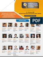 Brochure - Predictive Analytics Summit 2020