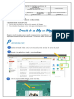 Guía de Aprendizaje 15 Crear Blog en Blogger