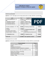 3. FMF. Partea 3. Evaluarea intreprinderii si Piete de capital Aplicatii 2022