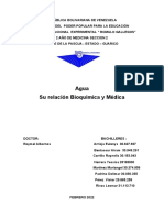 Agua Su Relación Bioquímica y Medica-1