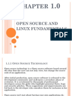 OPEN SOURCE AND  LINUX FUNDAMENTALS 