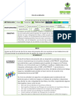 Acta de Socialización Plan de Gestion de Riesgo de Accidente.