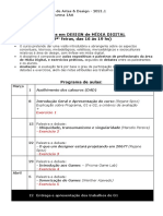 Programa de Aulas 2021.1