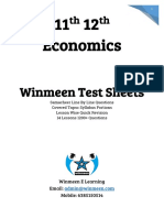 11th 12th Economics Q EM Sample Pages