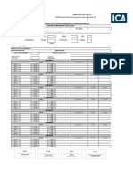 Formato de Reporte de Pintura