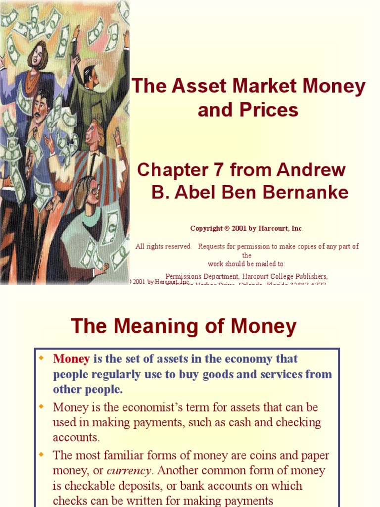 Money and Asset Market | PDF | Money Supply | Demand For Money