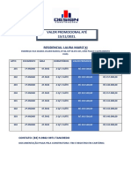 Tabela Promocional Resid. Laura Mariz Xi