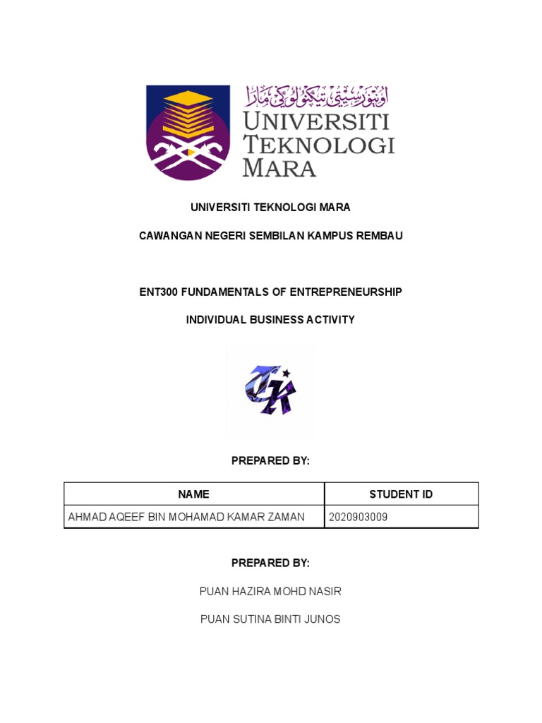 ent300 individual assignment service