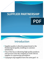 Supplier Partnership