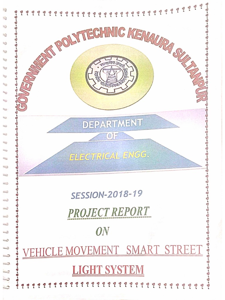 Project report sample pdf
