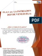 Plan Patria2019-2025 de Venezuela Rosangel Perez 1103