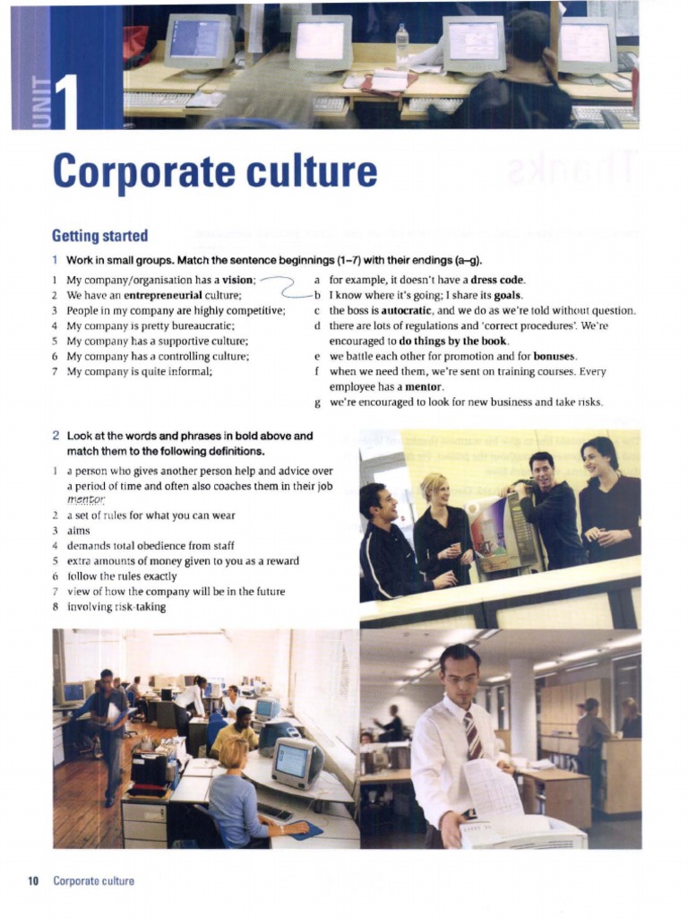 Understanding Corporate Culture Dynamics | PDF | Organizational Culture ...