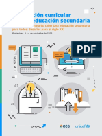 Renovacion Curricular Edu Secundaria