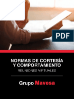 Normas Reuniones Virtuales