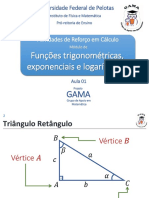 Funções trigonométricas em triângulos retângulos