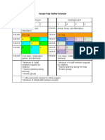 21st Century Schedules - 1 Location