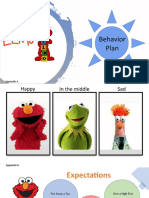 Elmo Behavior Plan