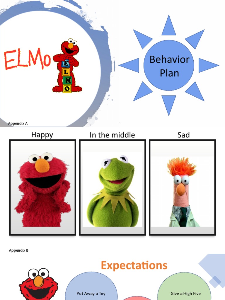 Elmo Behavior Plan | PDF
