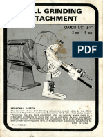 Drill Grinding Attachment Form 825-55 6 PG