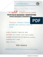 Primer Trabajo - Paz Antero Escarcena Escobar - Juliaca