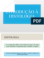 Introdução à Histologia: Estudo das Células e Tecidos