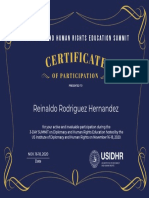 USIDHR Summit Certificate 2020 - 142