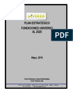 A - Informe Plan Estrategico Fundiciones Universo - 06 Mayo 2016