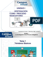 Metodología de La Investigación - La Investigación Como Proceso Indagatorio - Unidad I