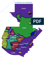 Mapa Lingüístico de Guatemala