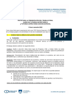 Pauta TF TEP 2 + TEP Edición Especial 2022