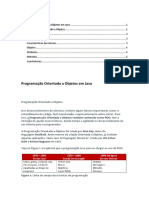 Programação Orientada A Objetos em Java