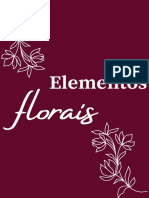Elementos Florais (1) Riscos