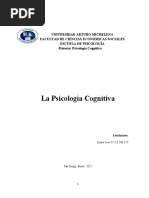 Psicologia Cognitiva