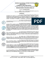 Resolucion #520-2021 - Aceptar La Renuncia Irrevocable Dra. Janett Karina Vasquez Perez - Directora de Admision Unia