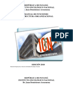 Manual de Funciones y Estructura Organizacional Ion