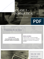 Clase 5 - Informática