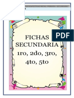 Fichas Socioafectivas - Secundaria