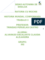 TRABAJO TRES, PERIODO ENTRE GUERRAS Ale Alvarado 302