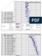 Carta Gantt de Ejemplo Planificación Obra