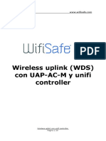 Wireless Uplink Con Unifi Controller