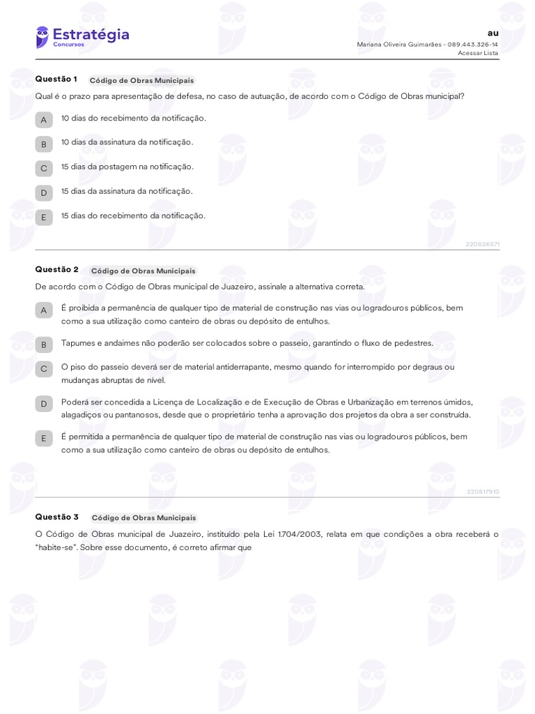 Relatorio de fiscalizacao/vistoria empreendida na AI Panara e na